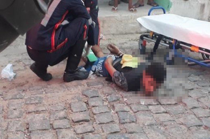 No Sertão: Homem recebe voz de prisão, atira em policiais e acaba sendo baleado em preso em seguida