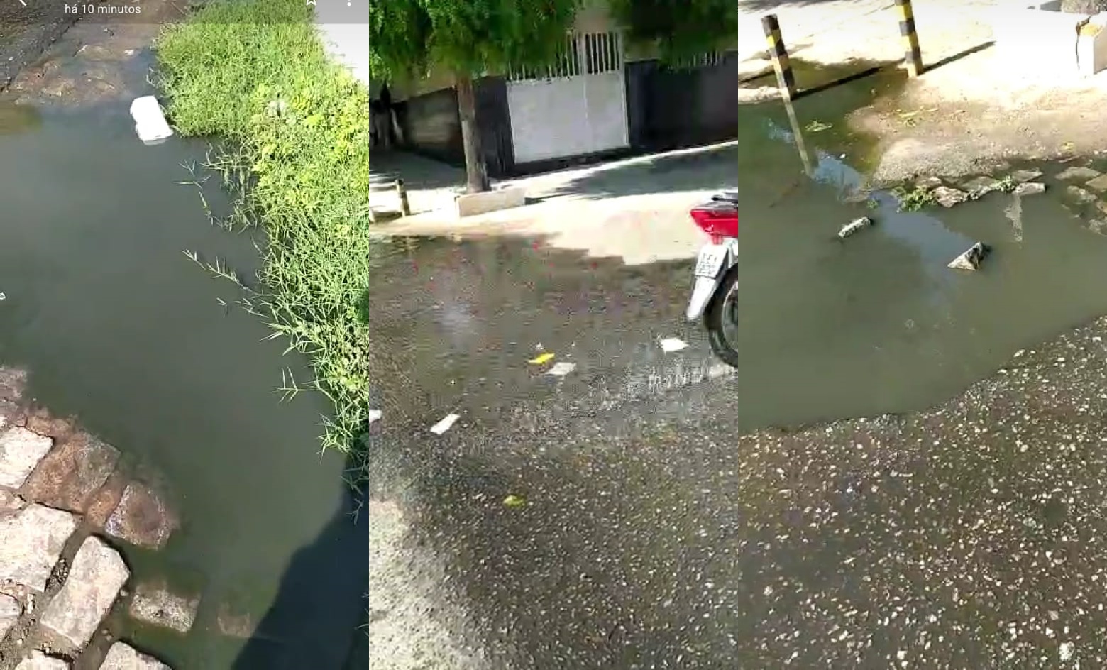 Em vídeo, moradora do bairro da Liberdade pede conserto de galeria na Rua José Genuíno. Assista;