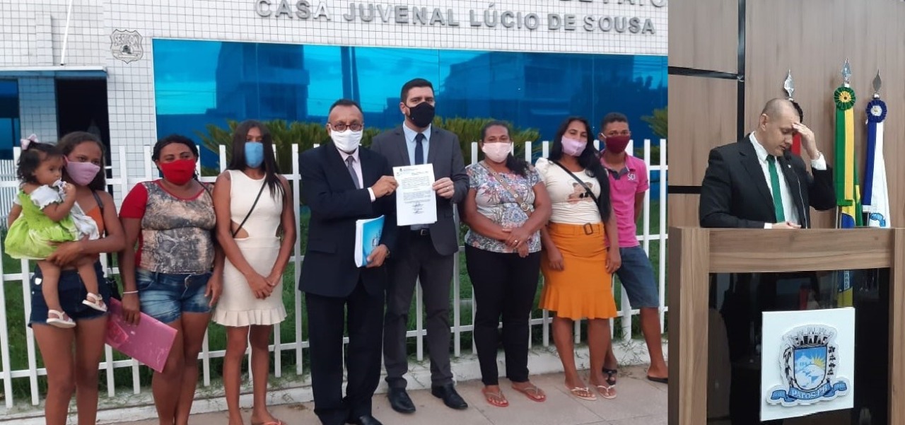 Câmara intermedeia solução para os Sem Teto que ocupam terreno da prefeitura no Conjunto dos Sapateiros