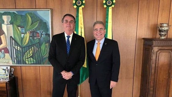 Presidente Bolsonaro diz que paraibano 'fará um bom trabalho' na Saúde