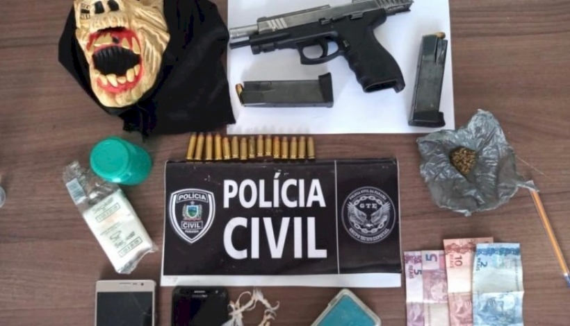 Polícia prende homem suspeito de praticar assaltos no Sertão