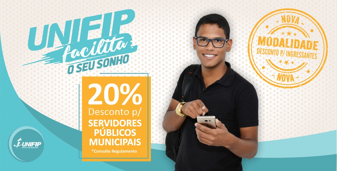 Servidor Público Municipal ganha desconto exclusivo nas mensalidades no UNIFIP