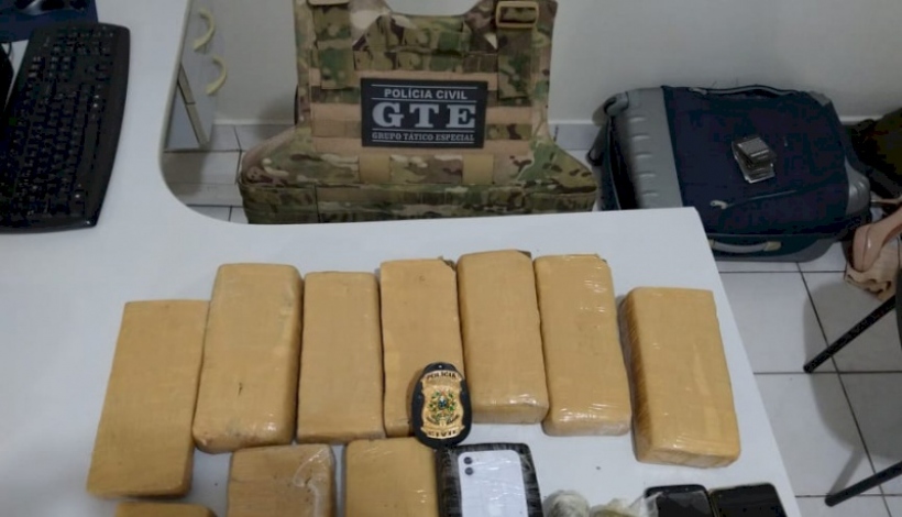 Polícia Civil prende 3 pessoas e apreende grande quantidade de droga no Vale do Piancó