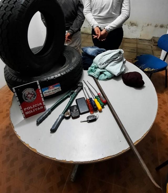 Polícia Militar age rápido e prende dois homens em flagrante, praticando furto no Junco do Seridó - PB