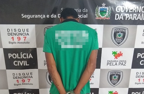 Polícia Civil cumpre mandado de prisão contra suspeito de homicídio em Patos