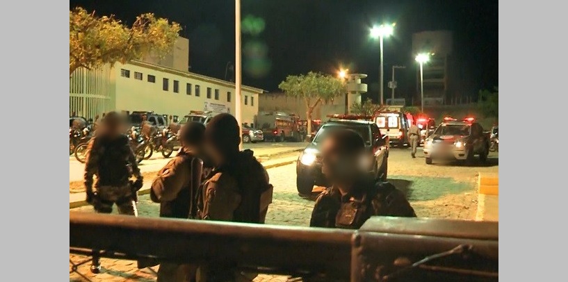 URGENTE: Tem início princípio de rebelião no Presídio Romero Nóbrega em Patos na noite desta quarta-feira (24)