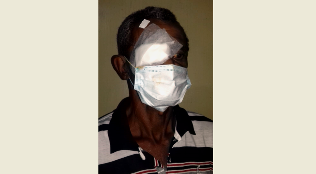 Solidariedade: após campanha, sapateiro Dudê realiza cirurgia de um olho na cidade de Patos