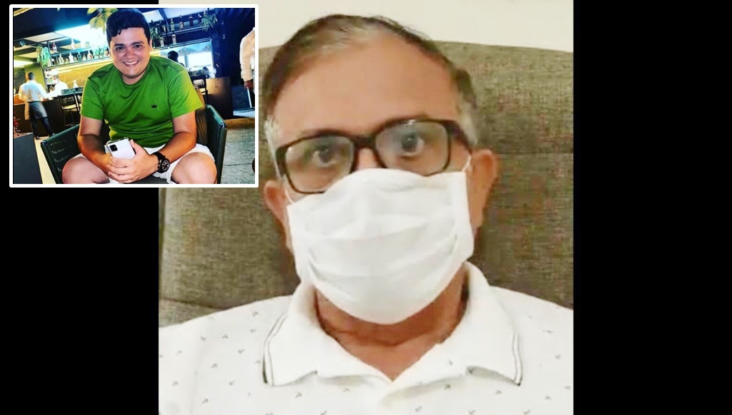 Pai de Gefferson Moura é intubado em hospital particular de JP, devido agravamento da Covid-19