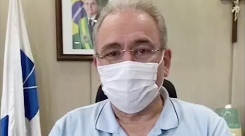 Ministro da Saúde diz que uso de máscara é questão de conscientização