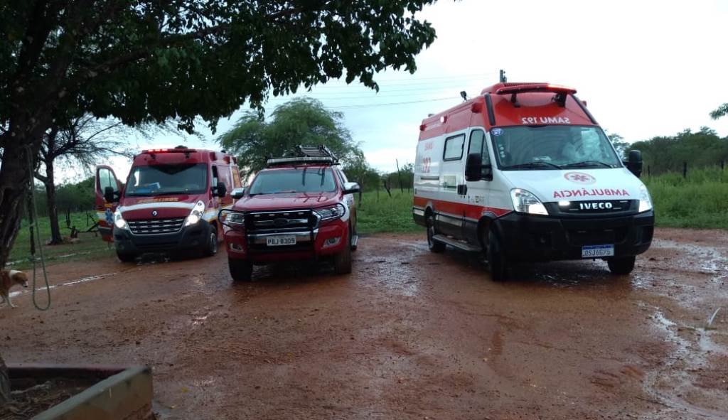 SAMU e Bombeiros são acionados, mas encontram homem sem vida após afogamento em São José de Espinharas