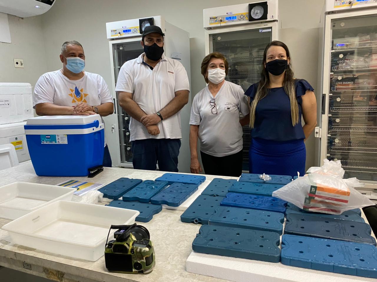 Patos recebe mais 4.710 doses de vacinas contra a covid-19