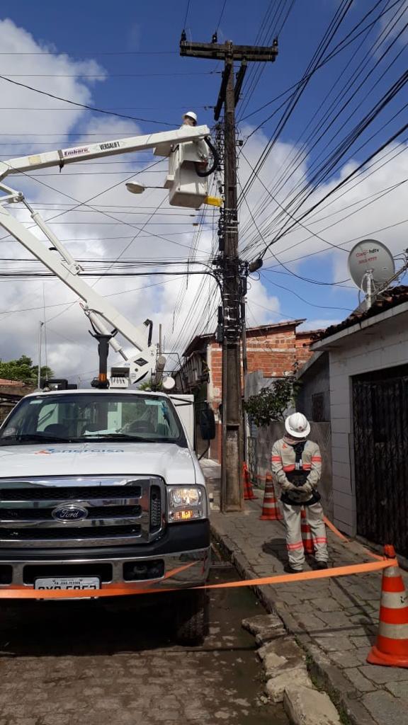 Energisa alerta sobre cuidados com cabos partidos em períodos chuvosos