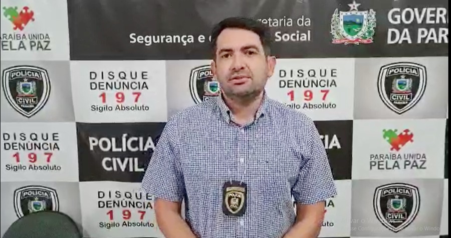 Delegado traz mais detalhes de assassinato ocorrido neste domingo (12) em Patos. Veja