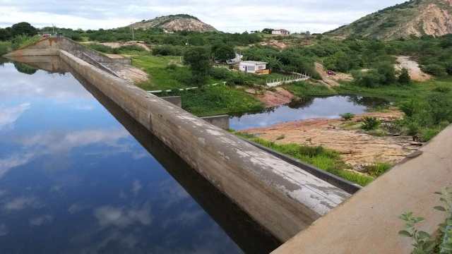 Barragem da Farinha está com 48,57% de seu volume total