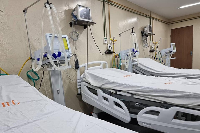 Dez novos leitos de Unidade de Terapia Intensiva são instalados no Hospital Regional de Cajazeiras