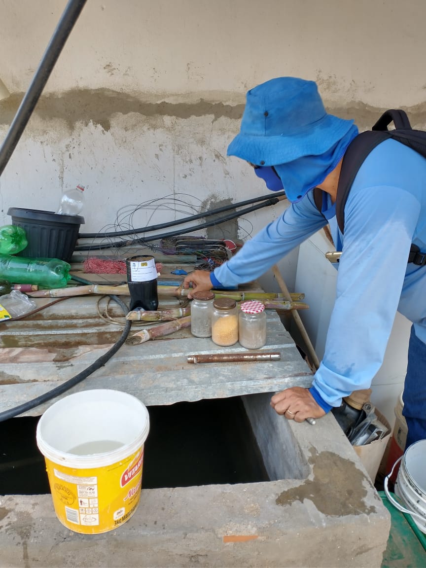 Projeto piloto para reforçar medidas de combate à dengue é adotado na zona rural de Patos