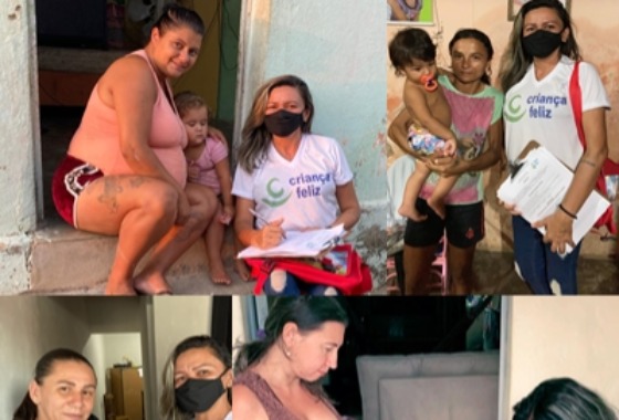 Equipes do a Criança Feliz realizam busca ativa de famílias com perfil de atendimento ao programa em C. de Areia