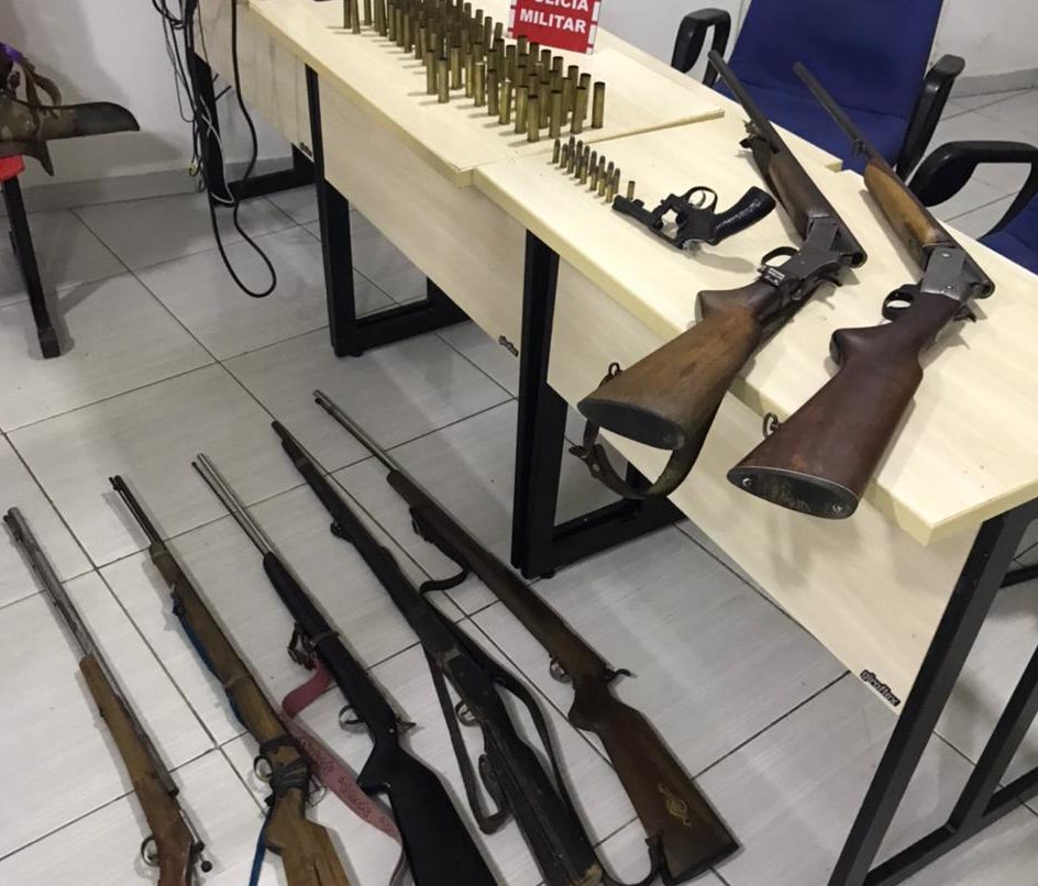 Polícia encontra suspeito de ameaçar moradores na Zona Rural de Imaculada