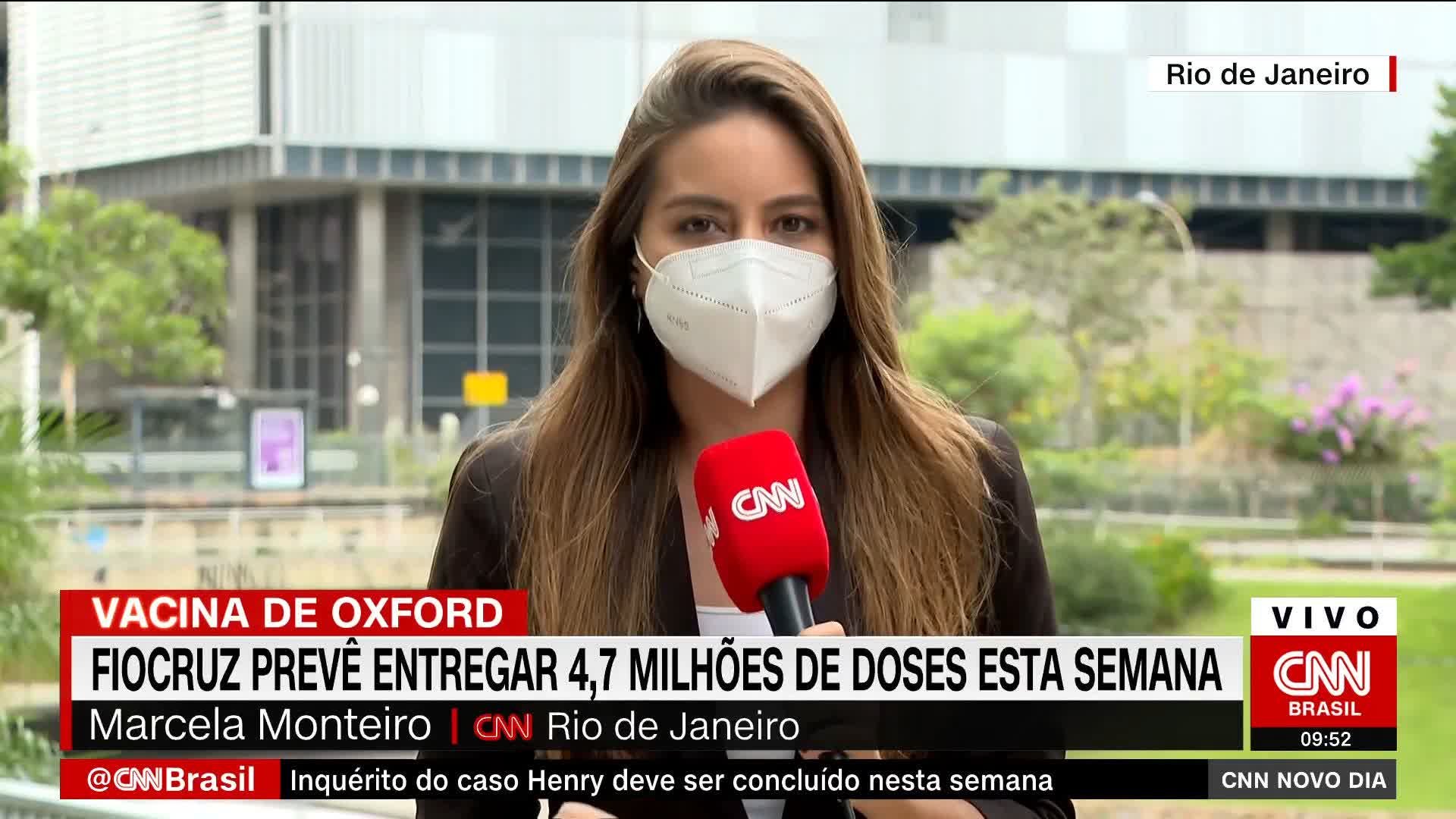 Com novo turno, Fiocruz prevê entregar 4,7 milhões de doses nesta semana