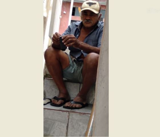 Morador de rua que vive em Mauá-SP busca por familiares aqui na cidade de Patos