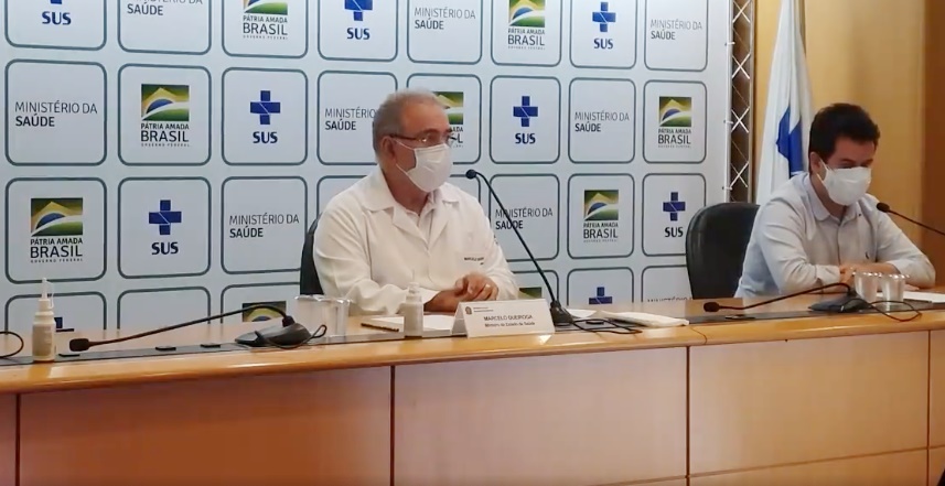 O ministro afirma está em tratativa com Pfizer para a aquisição de 100 milhões de doses da vacina contra a covid-19