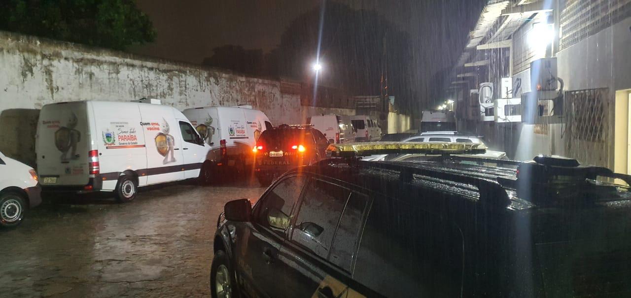 Paraíba recebe quase 89 mil doses de vacina contra Covid enviadas pelo Ministério da Saúde