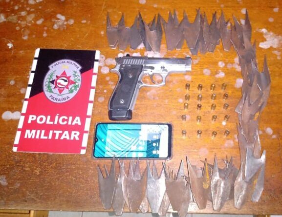 No Vale do Piancó: PM prende suspeito de roubo, tentativa de homicídio