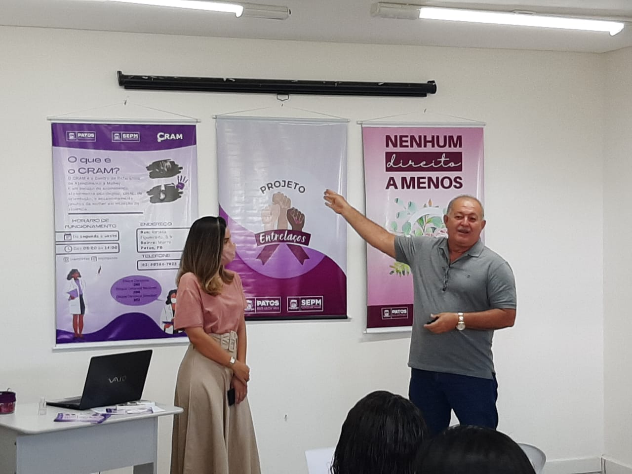 Secretaria da Mulher de Patos lança projeto 