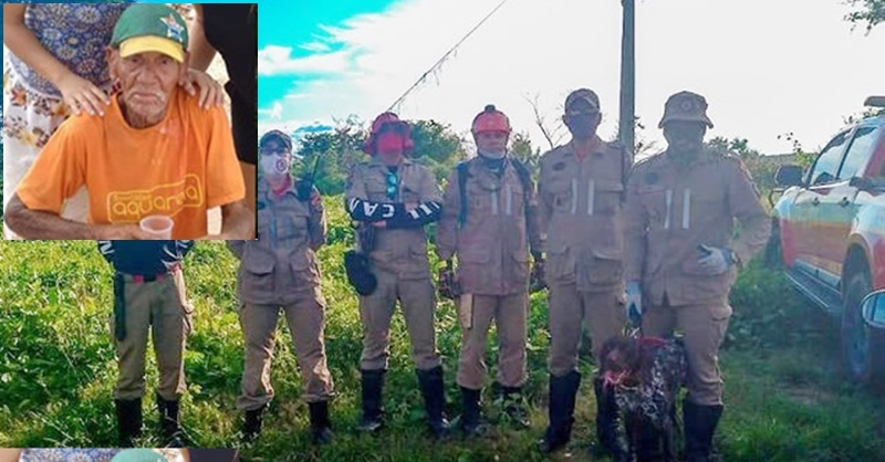 No Sertão: Buscas continuam para tentar encontrar idoso de 94 anos desaparecido desde quarta-feira (5)