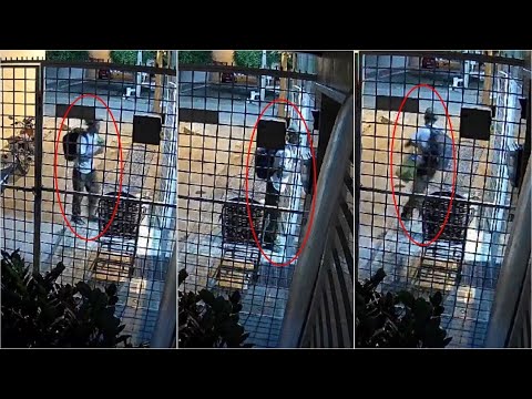 Homem invade residência e furta celular iPhone na noite desta sexta-feira (17), em Patos; veja vídeo