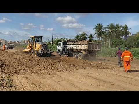 Confira como estão os trabalhos na Avenida Lagoa dos Patos; Veja Vídeo
