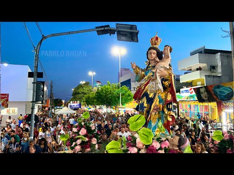 Encerramento da Festa de Nossa Senhora da Guia reúne centenas de fiéis, em Patos