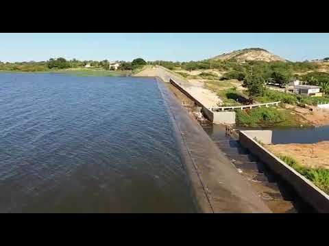 Sem chuvas há dias, Barragem da Farinha está apenas lavando o sangradouro