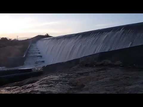 Barragem da Farinha amanhece com aumento em seu transbordamento