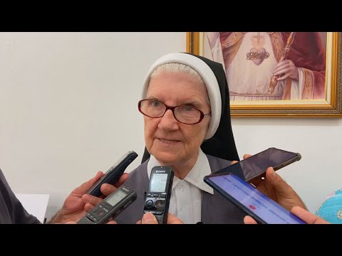 Irmã Maria Dulce Adams, Superiora Geral da Congregação Internacional Filhas do Amor Divino, em Patos