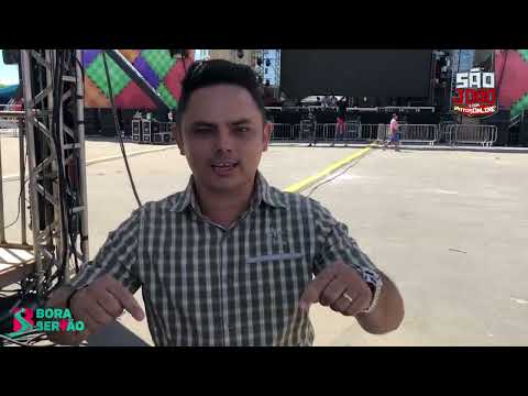 Terreiro do Forró recebe últimos ajustes para abertura do São João de Patos 2023