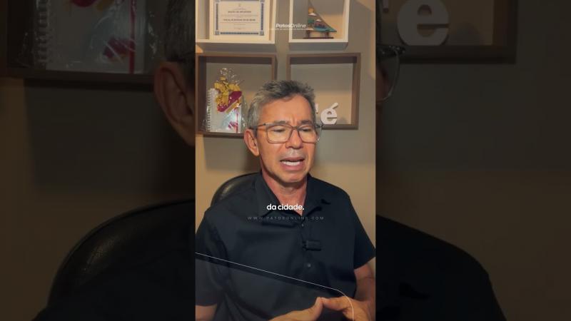 Homem é preso suspeito de abus4r do próprio filho autista: confira destaques do dia no Patos Online