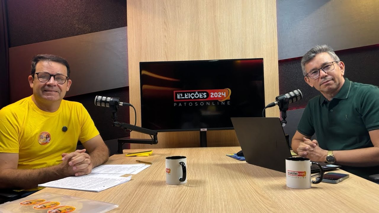 #06 ENTREVISTA: Ramonilson Alves, candidato a prefeito de Patos