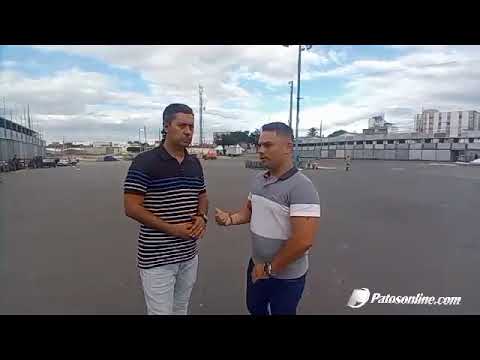 Terreiro do Forró recebe montagem estrutural para o São João de Patos 2023