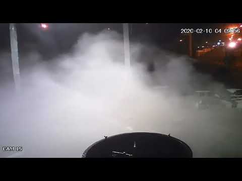 Impressionante: Divulgadas imagens de ação de bandidos explodindo cofre