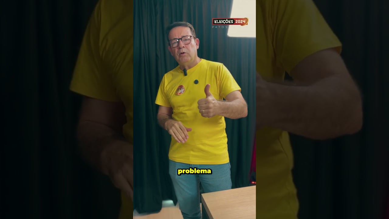 Confira os bastidores da entrevista com Ramonilson Alves, candidato a prefeito de Patos