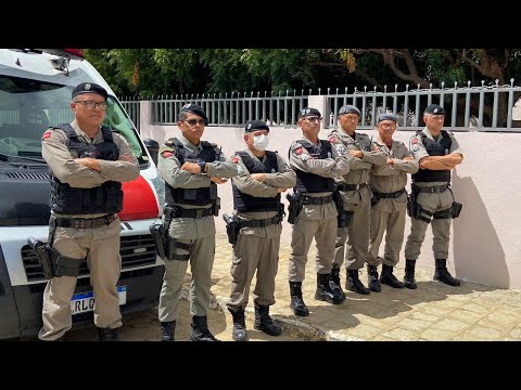 Em Patos, Polícia Militar deflagra Operação Tiradentes na Área do CPR II; Veja Vídeo
