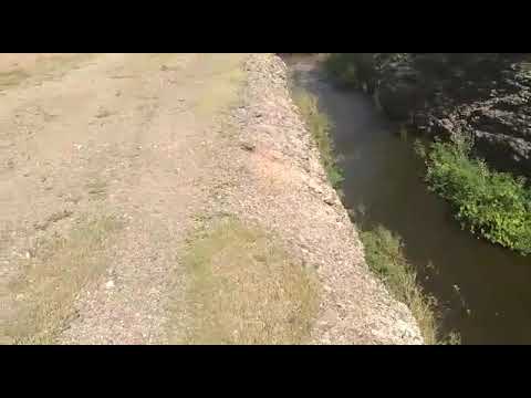 Barreira do Canal da Farinha para o Jatobá desaba, e obstrui passagem dágua