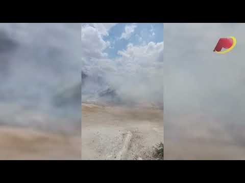 Corpo de Bombeiros é acionado após incêndio criminoso em loteamento Itatiunga, em Patos; veja vídeo