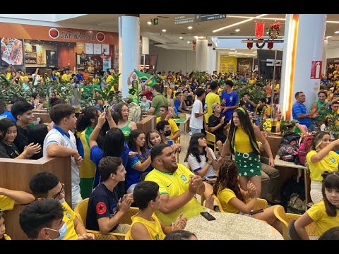 Patoenses comemoram vitória do Brasil contra a Sérvia na estreia da Copa do Mundo; Veja Vídeo