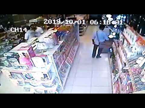 Homem furta objeto em loja do centro de Patos, mas câmeras registram tudo. Veja as imagens