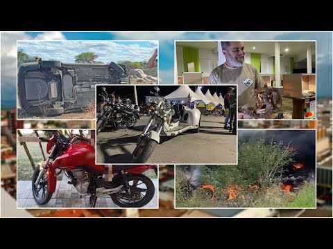 Patos Moto Fest, exposição de serpentes, e vários acidentes marcam a semana em Patos e região