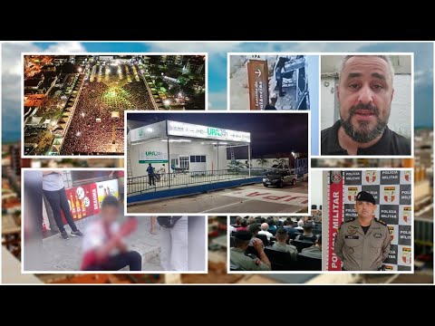 Estudante esfaqueado, chuva, entrega de nova UPA e troca de Comando na PM marcam a semana em Patos