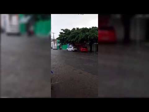 Pancada de Chuva Forte em Patos e Teixeira