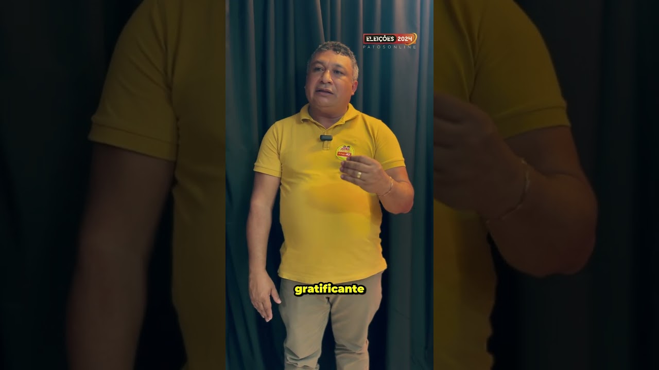 Confira os bastidores da entrevista com Erivan Júlio, candidato a prefeito de Salgadinho-PB